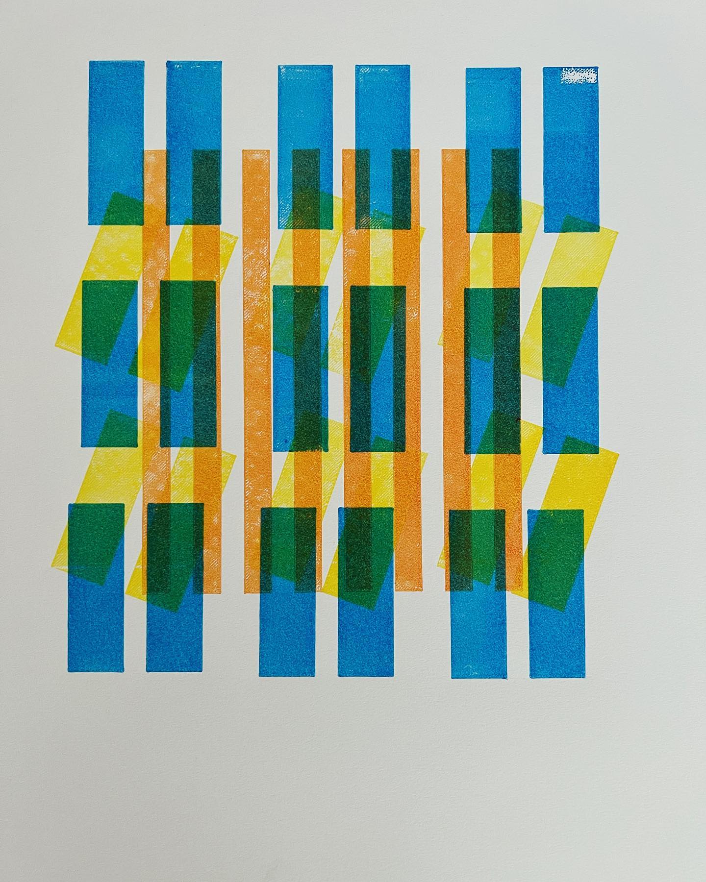 Blue yellow orange 1